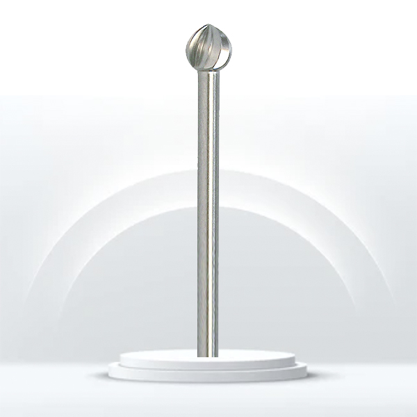 4301 Fresa Bola Acero Inox Orl 7Cm