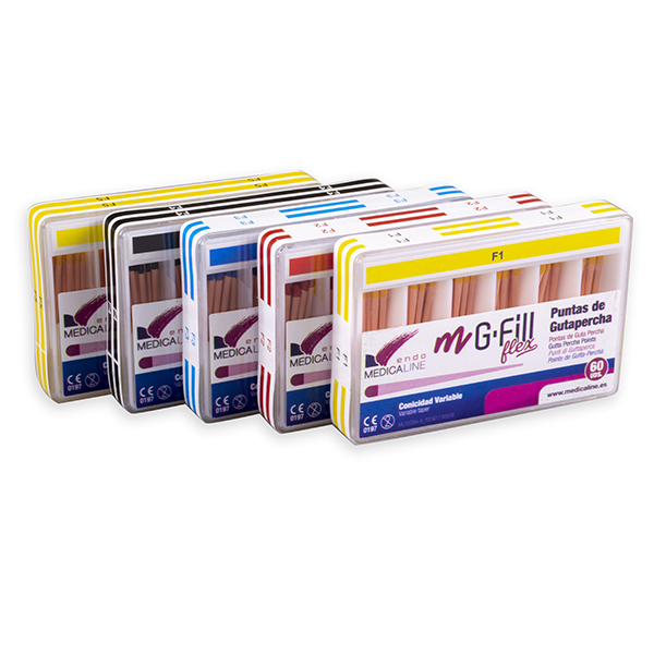 m-gr-Fill Flex GUTAPERCHA m-Conic FLex F1-F3 60uds.