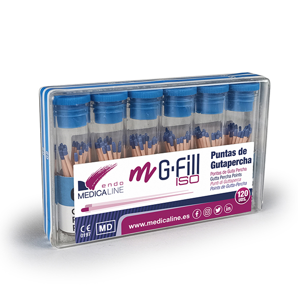 m-gr-Fill Gutapercha Pta. Color 15-40 120uds.