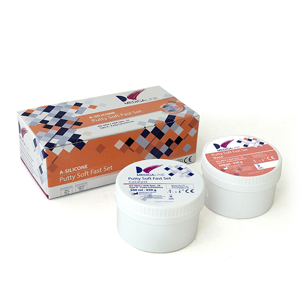 m-precision A-silicone Putty Soft Fast 2x300ml