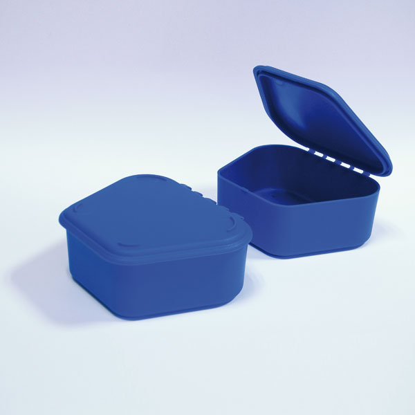 Caja Prótesis Azul XL 100x85 x38mm 8uds.
