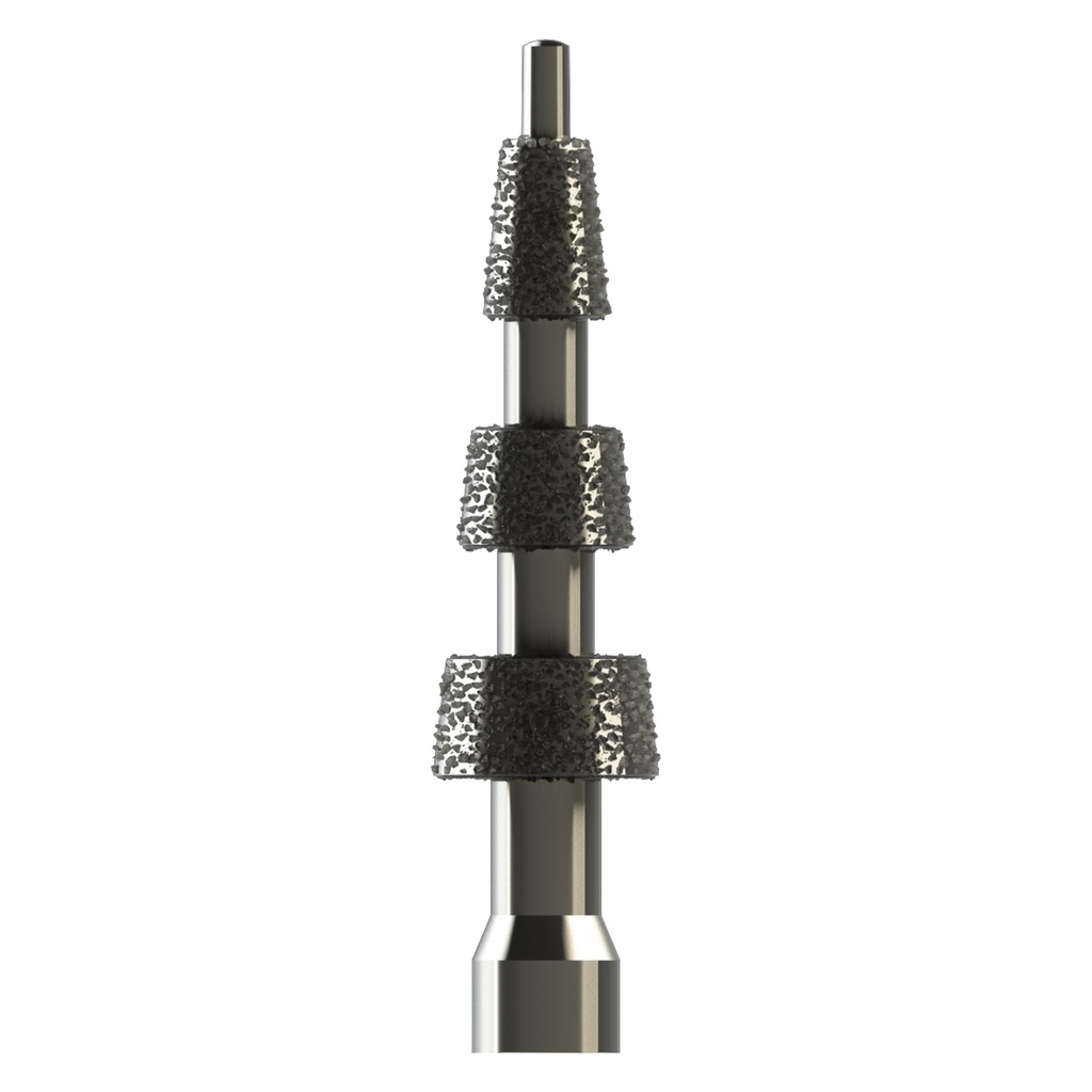 Fresa diamante donut cónica con punta tope para PRP-Carillas WD510