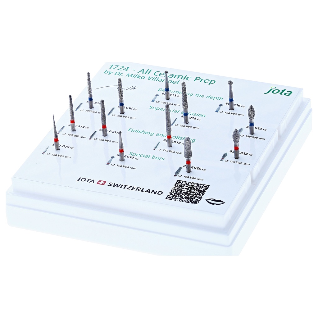 Kit Dr. Milko Villarroel - All Ceramic Prep 