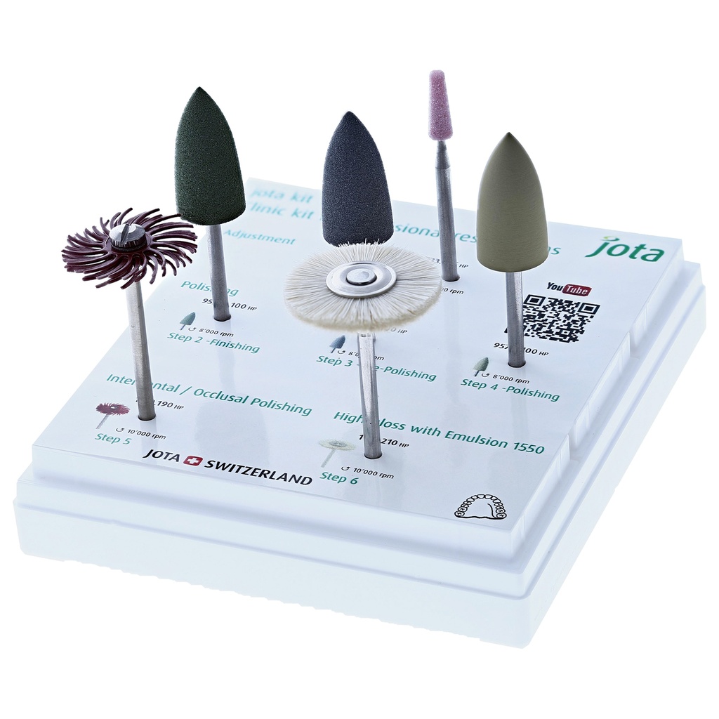 Kit pulido de dientes provisionales