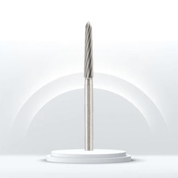 C245K Fresa Carburo Cilíndrica Con Punta