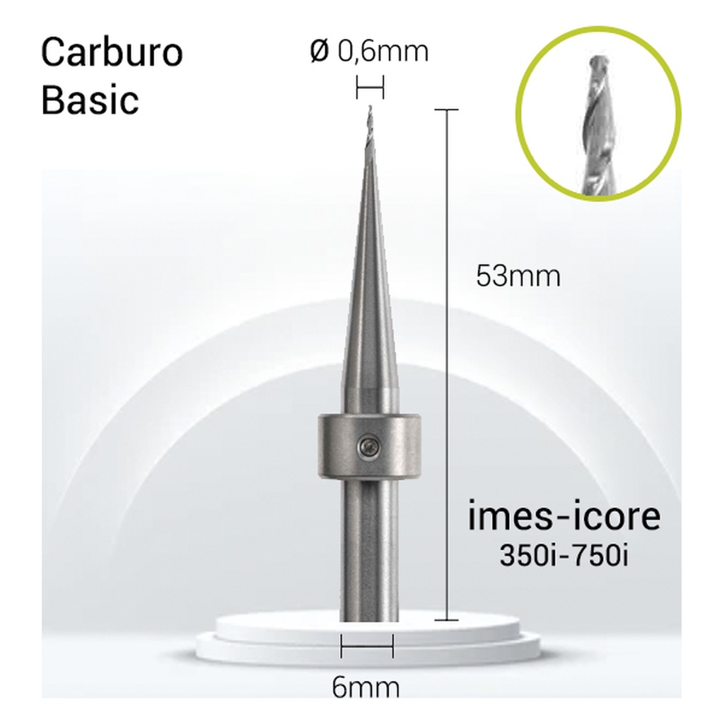 II6-J10-006 Carburo 6mm Zro, Pmma,Peek,