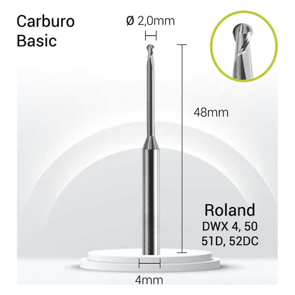 R4-210-020 Carburo 4mm Universal