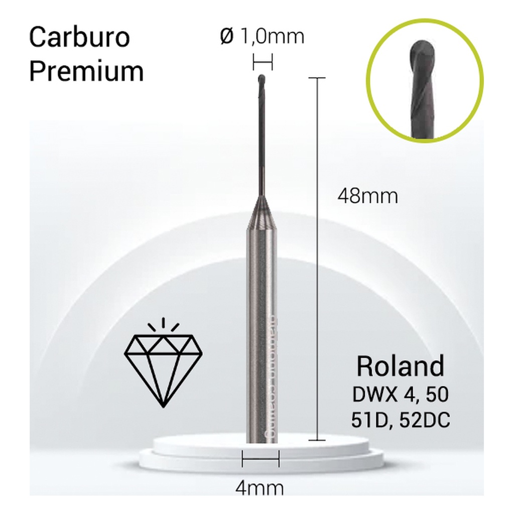 Carburo + Diamante 4mm para R4-J24-010