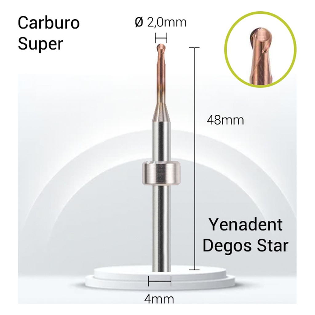 Y4-J22-020 Carburo Super 3mm Crco,