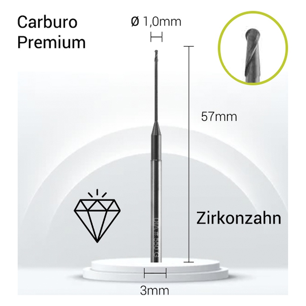 Carburo + Diamante 3mm para ZZ3-J05-010