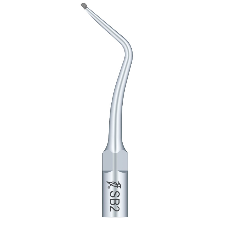 Punta ultrasonidos Woodpecker SB2 compatible EMS | Cavidades, Diamantada