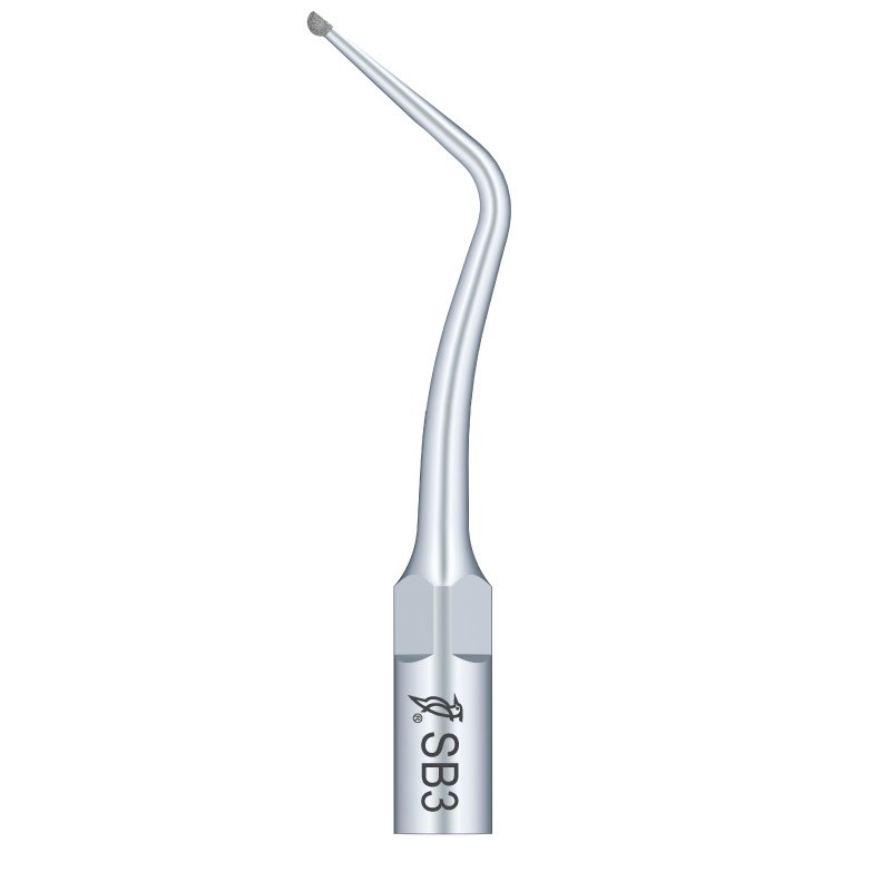 Punta ultrasonidos Woodpecker SB3 compatible EMS | Cavidades, Diamantada