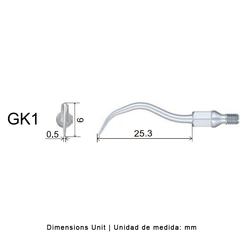 Punta universal para KaVo Sonicflex 2000N / 2003 y ECO S2 | Profilaxis