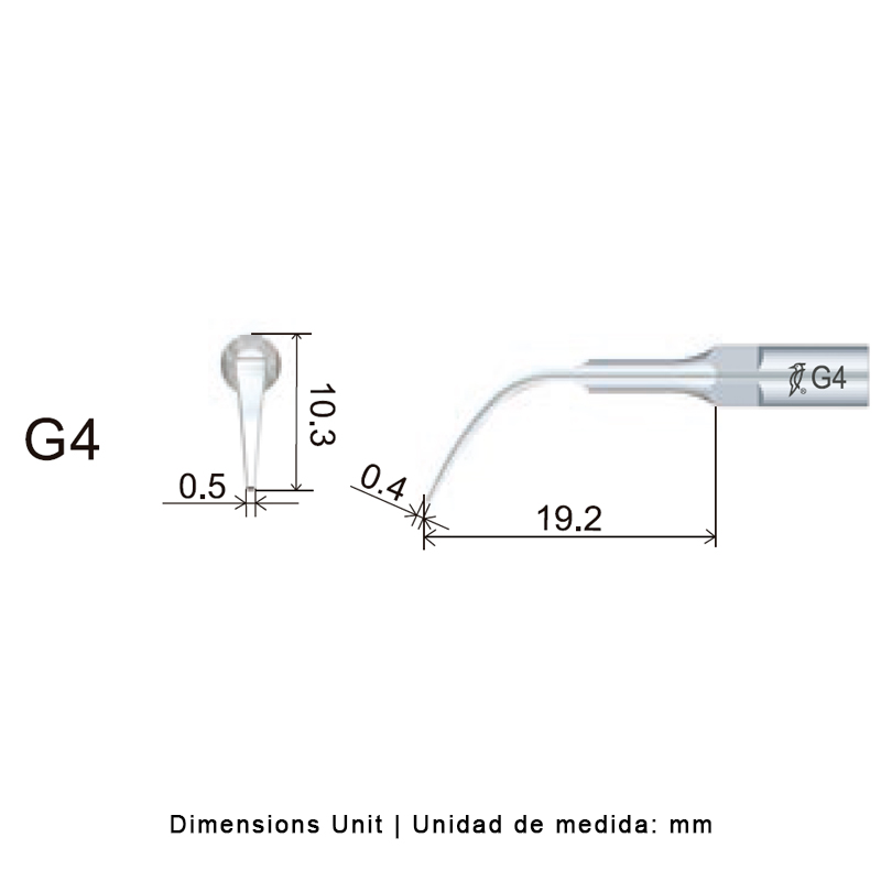Punta ultrasonidos G4 | Profilaxis