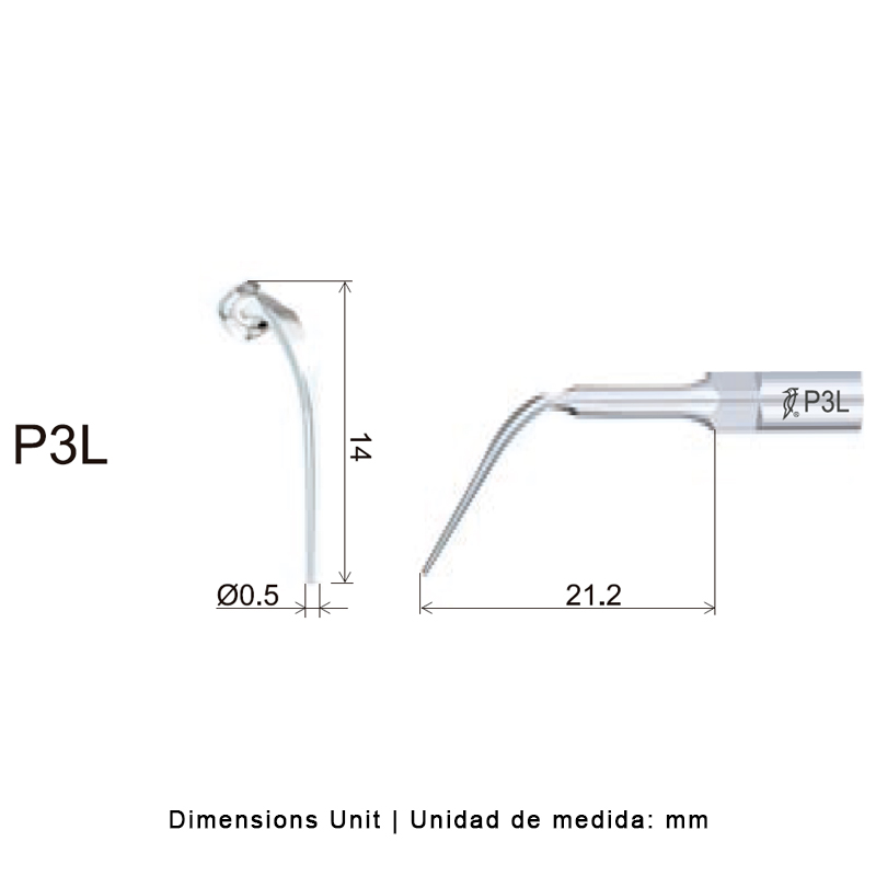 Punta ultrasonidos P3 | Perio