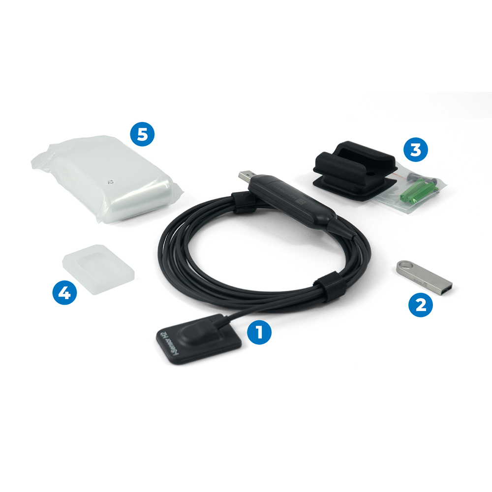 Captador / Sensor radiología digital i-Sensor | H2: 40 x 31mm (1.240 mm²)