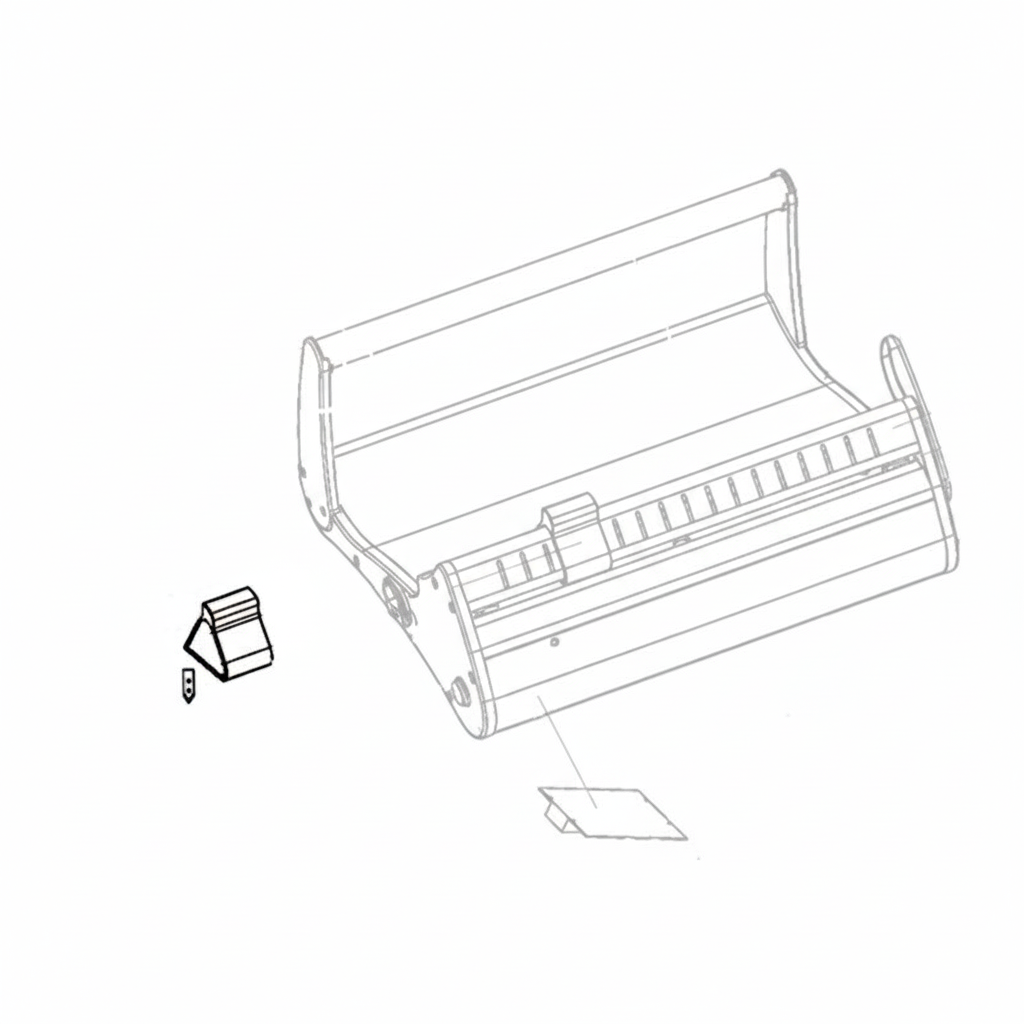 Cuchilla con soporte para selladora FARO SELLA II y compatibles