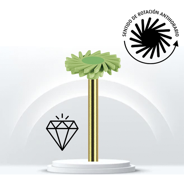 Pulidor Swivel diamantado para composite 9829