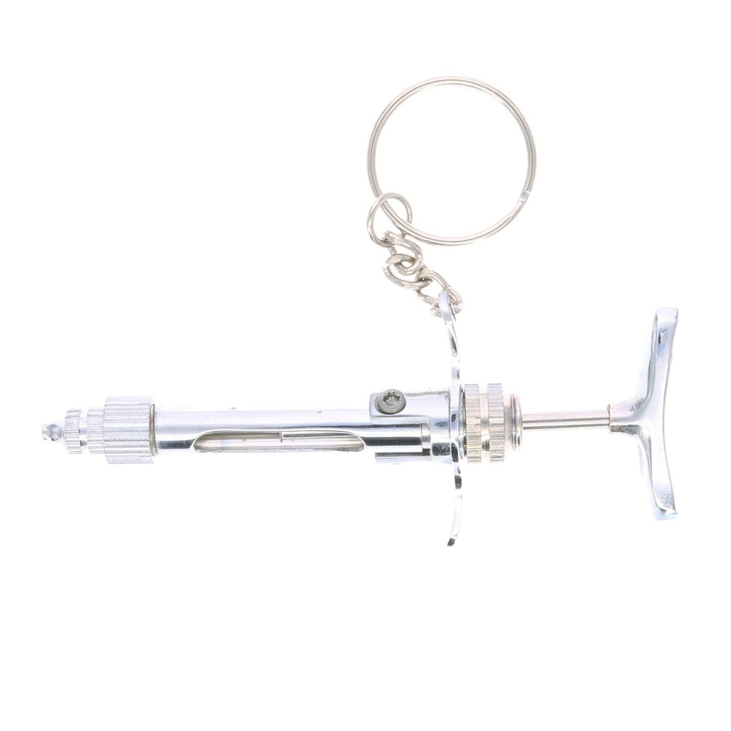 Llavero con Forma de Jeringa de anestesia