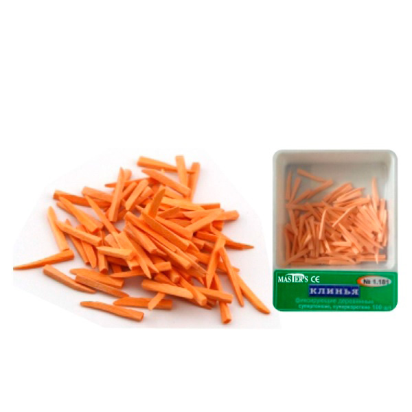 Cuña de madera (surtido) 100 unidades