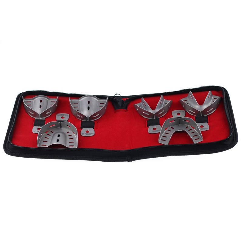 Estuche con 6 Cubetas de Impresión Perforadas