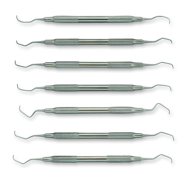 Set de 7 Curetas Gracey para Periodoncia