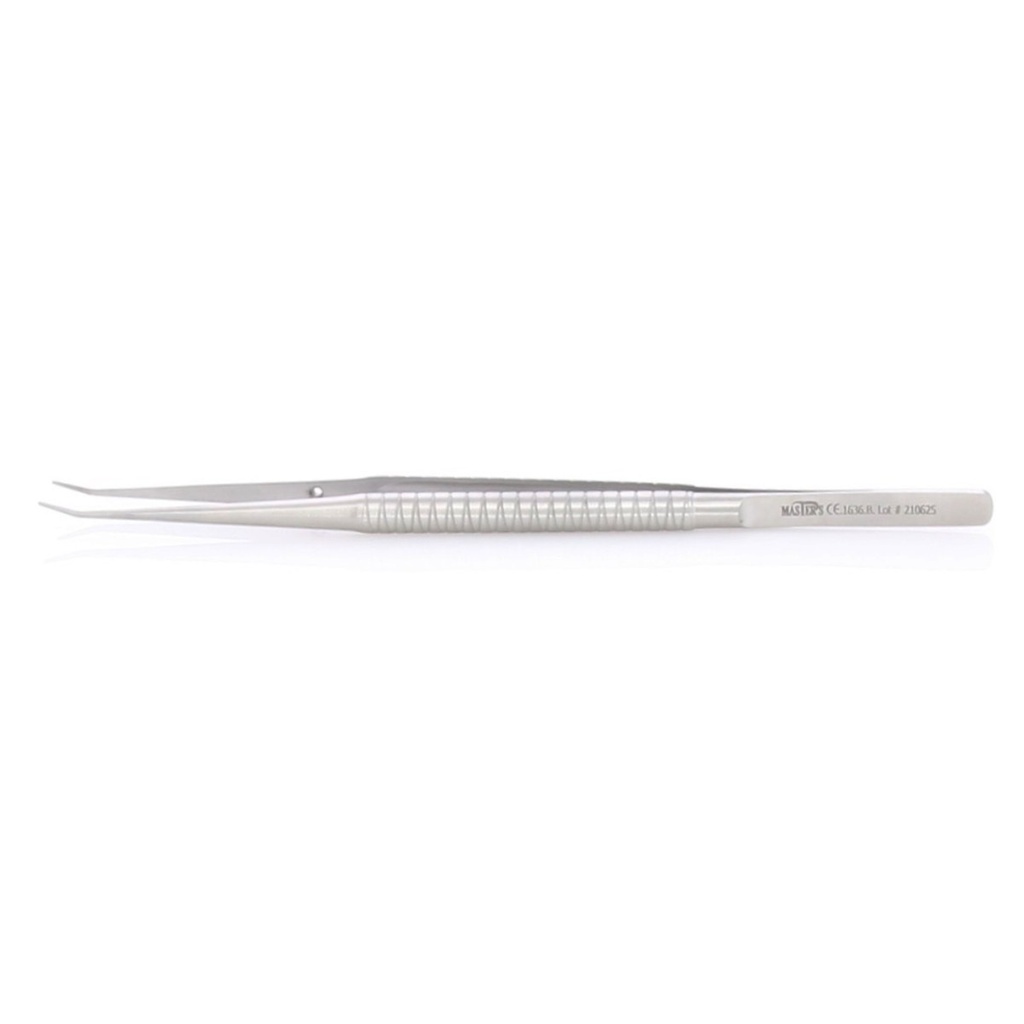 Pinza de Microcirugía Curva (0.8mm - 18cm)