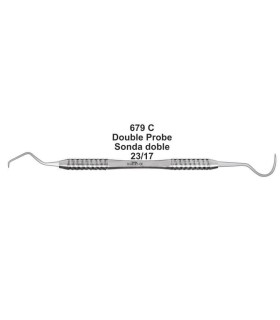 Sonda doble fino (mango 8mm)