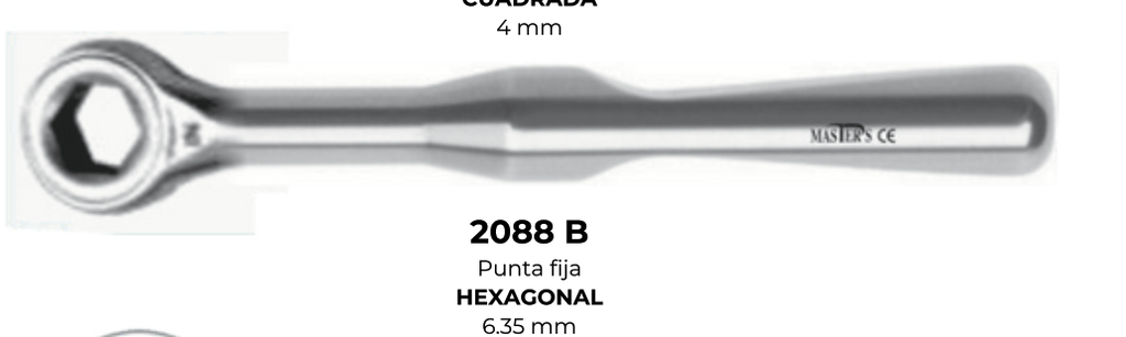 Llave torque punta fijo 6.35mm hexagonal