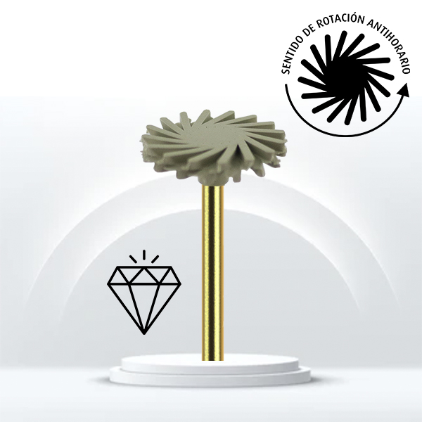 Pulidor Swivel diamantado para composite 9837