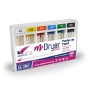 m-Dryer Puntas Papel Pta. Color N.15-40 200uds.
