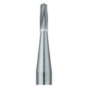 Fresa carburo cilíndrica punta redondeada para fisuras C21R