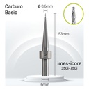 Carburo 6mm para ZrO, PMMA,PEEK, II6-J10-006