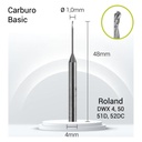 Carburo 4mm para PMMA R4-J10-010