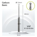 Carburo 3mm para PMMA,Composite V3-J20-010