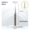 Carburo 6mm para ZrO,PMMA,Cera, Sinter ZZ6-J10-005