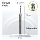 Carburo 6mm para CrCo, Titanio ZZ6-J16-020