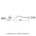 Punta para KaVo Sonicflex 2000N / 2003 y ECO S2 | Profilaxis