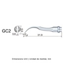 Punta ultrasonidos Woodpecker GC2 compatible KaVo | Profilaxis