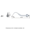Punta ultrasonidos A1 Woodpecker compatible Amdent | Profilaxis