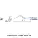 Punta ultrasonidos Woodpecker P1 compatible EMS | Perio