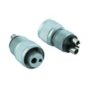 Adaptador manguera Midwest 4 a instrumento Borden 2, estándar