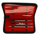 Kit Micro Cirugía (04 unidades) 18cm Punta Curva