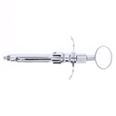 Jeringa de anestesia con 3 Ganchos y Anillo Articulado