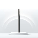 Fresa cónica estriada de acero 38